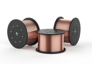 3D rulo bakır yaprak ya da yığınla bakır bant.
