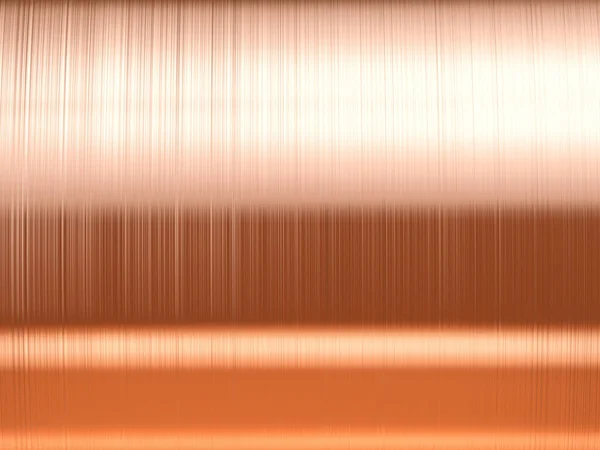 Візуалізація Рулону Поверхні Мідного Листа Або Текстури Фону — стокове фото