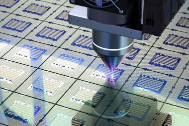 3D silikon gofretli robotik kollar üreten yarı iletken.