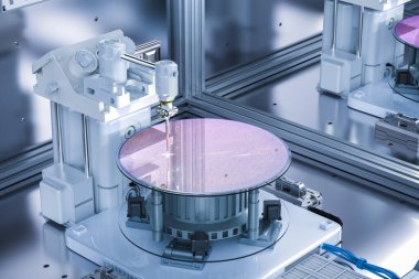 3D silikon gofretli robotik kollar üreten yarı iletken.