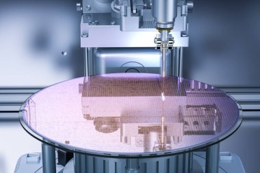 3D silikon gofretli robotik kollar üreten yarı iletken.