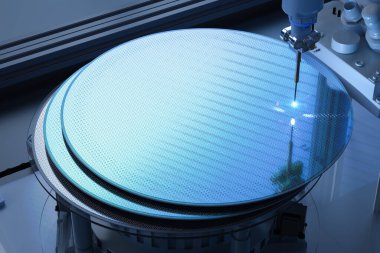 3D silikon gofretli robotik kollar üreten yarı iletken.