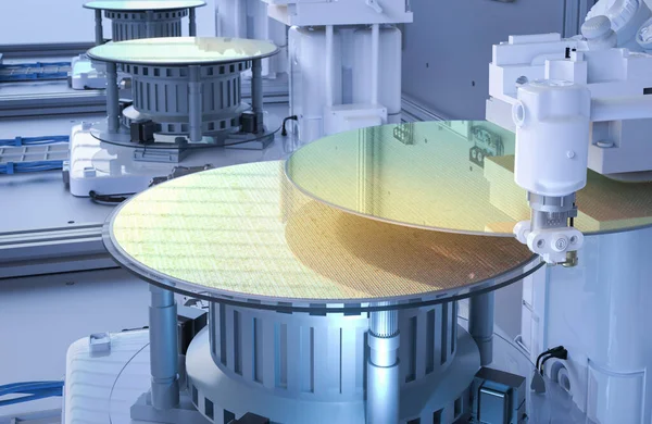 3D silikon gofretli robotik kollar üreten yarı iletken.