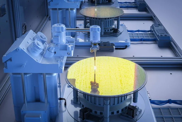 3D silikon gofretli robotik kollar üreten yarı iletken.