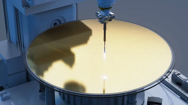 3D silikon gofretli robotik kollar üreten yarı iletken.