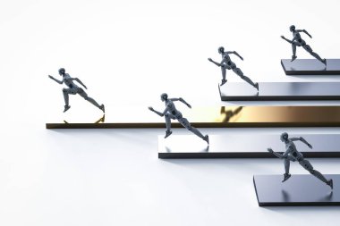 3D robotlu liderlik kavramı diğerlerinden daha hızlı ilerliyor 