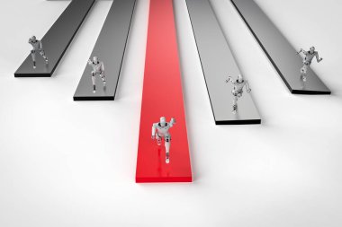 3D robotlu liderlik kavramı diğerlerinden daha hızlı ilerliyor 