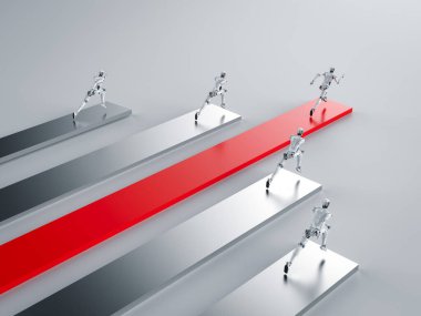 3D robotlu liderlik kavramı diğerlerinden daha hızlı ilerliyor 