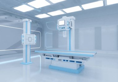 Radyoloji tedavisi için 3D X-ışını tarama makinesi