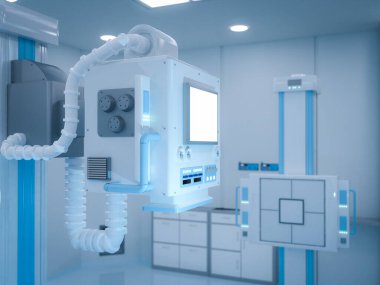 Radyoloji tedavisi için 3D X-ışını tarama makinesi