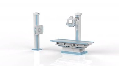 X-ray tarayıcı 4k görüntüsü ile 3D X-ışını işlemesi