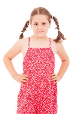 sevimli küçük beyaz zemin üzerine