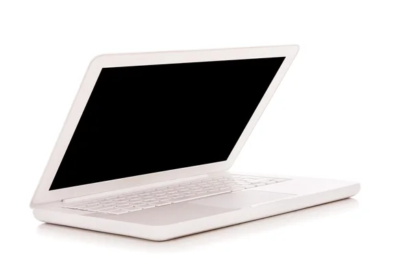 Laptop isolado no fundo branco — Fotografia de Stock