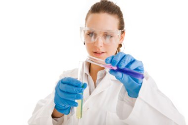 Genç Araştırmacı üzerinde beyaz izole deneyimlerini zenginleştirmek