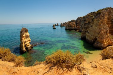 Dona ana plaj lagos, algarve, Portekiz