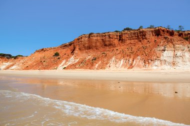 güzel bir Portekiz algarve plaj