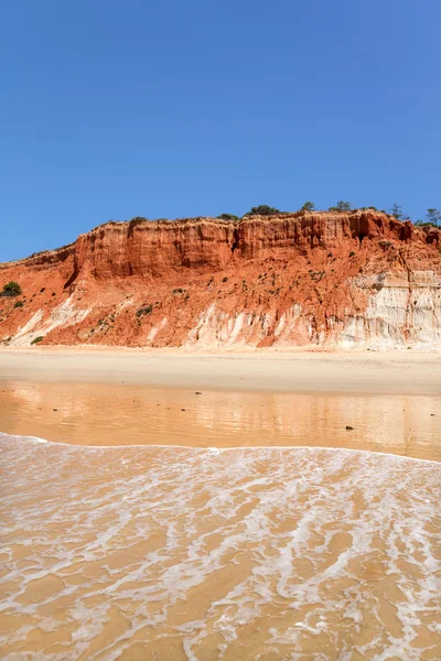 Güzel bir Portekiz algarve plaj — Stok fotoğraf