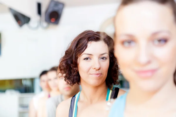 Group of at the gym — Stock Photo, Image