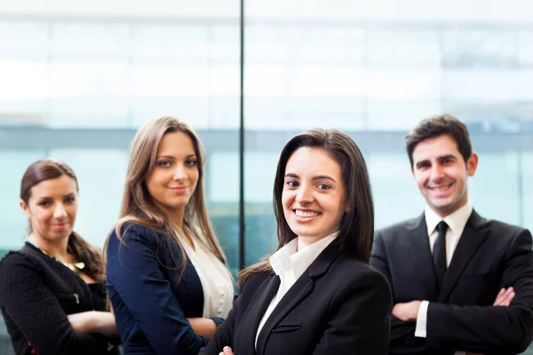 Groupe d'affaires au bureau — Photo