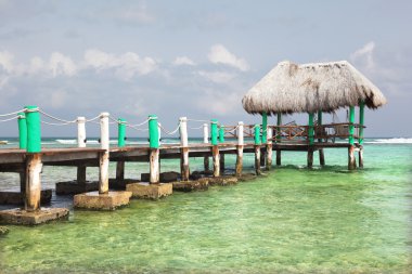 riviera maya, Meksika, Karayipler bungalov