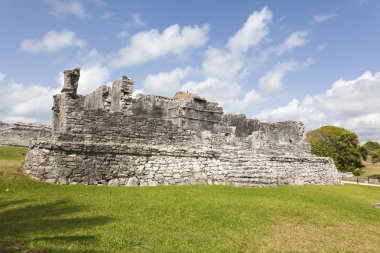 Tulum, Meksika 'nın antik kalıntıları.