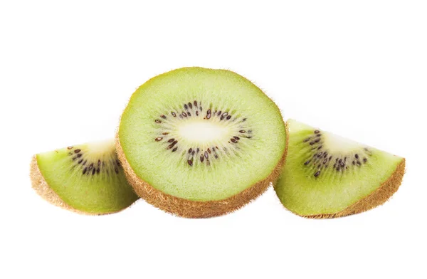 Kiwi fruits isolés sur fond blanc — Photo