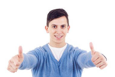 yakışıklı casual adam Yaşasın