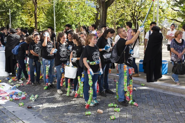 "Latada "desfile em Guimarães — Fotografia de Stock