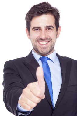 yakışıklı işadamı
