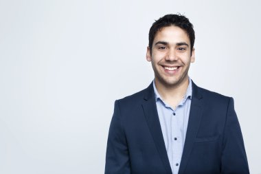Kendine güvenen iş adamı