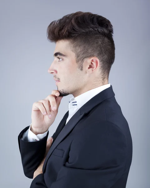 Profile of handsome man — Stock Photo, Image