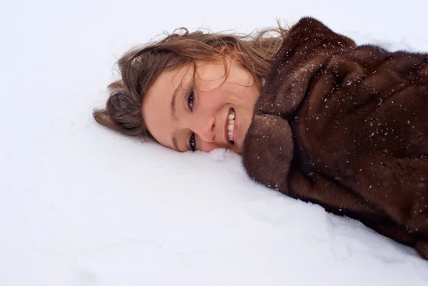 Zimní radost. — Stock fotografie