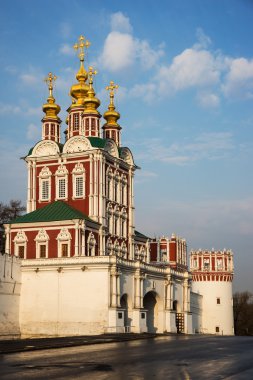 Sabahın erken saatlerinde Novodevichy Manastırı