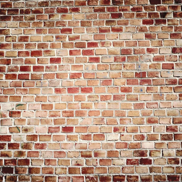 Tegel vägg bakgrund eller konsistens — Stockfoto