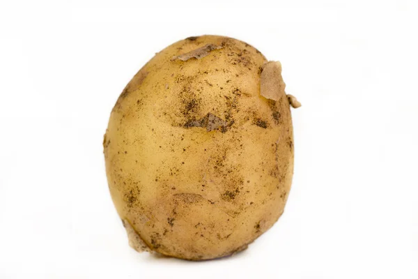 Potato isolated on white background. Vegetable - potatoe for newspaper market.High-resolution photography — Stock Photo, Image