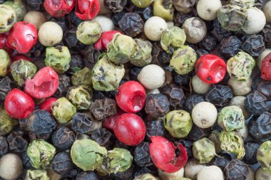 renkli biber karışımı. yüksek çözünürlüklü fotoğraf.