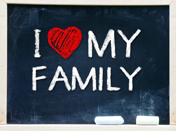 J'aime ma famille — Photo