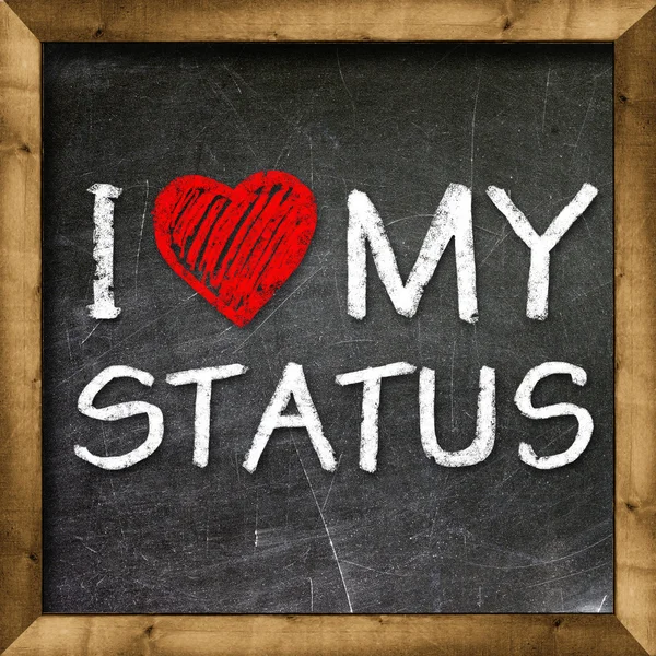 I love My Status — Stock Photo, Image