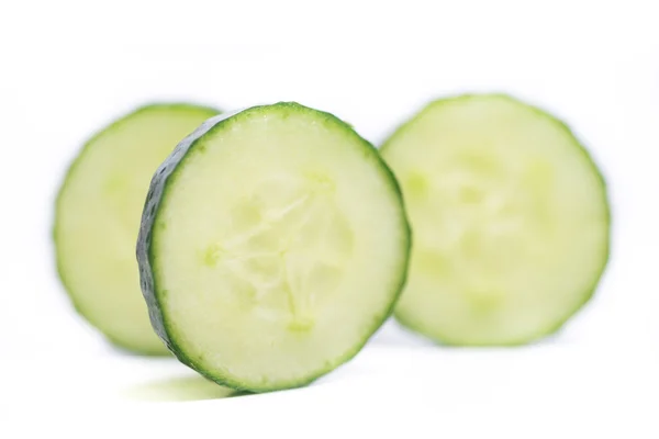 Courgette or zucchini. Isolated on white background. — Stock Photo, Image