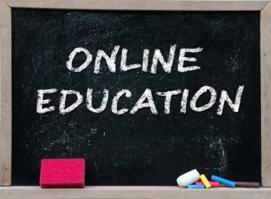 Online Eğitim yazma yazı tahtası