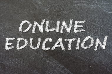 Online Eğitim yazma yazı tahtası
