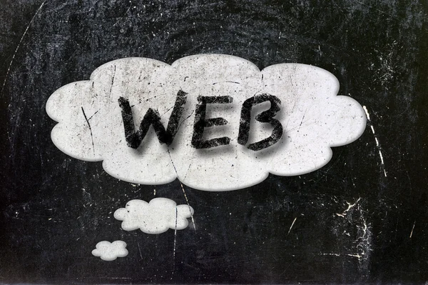 Koncepcja sieci Web — Zdjęcie stockowe