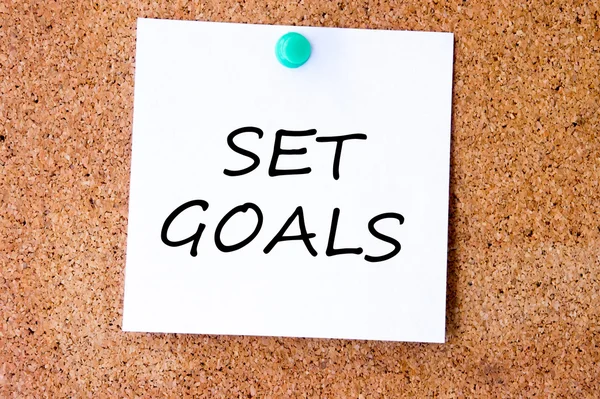 Set Goals — Stock Photo, Image