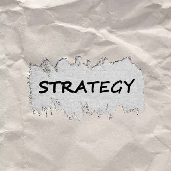 Strategy Concept — Stock Photo, Image