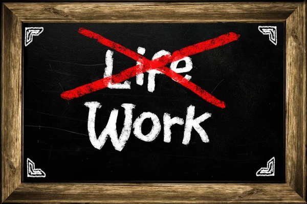 Życie i praca twój wybór — Zdjęcie stockowe