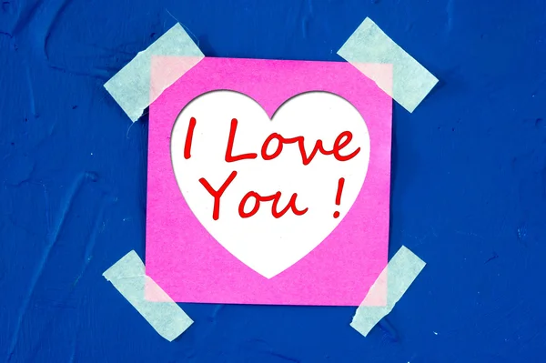 I love you — Stock Photo, Image