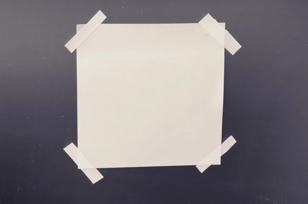 A blank sticky note — Stock Photo, Image
