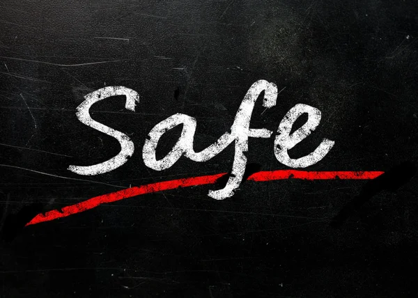 The word Safe — Stock Photo, Image