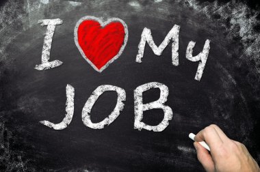 İşimi seviyorum.
