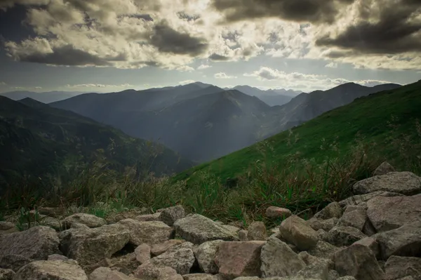 Vue sur la montagne dans les Tatras — Photo